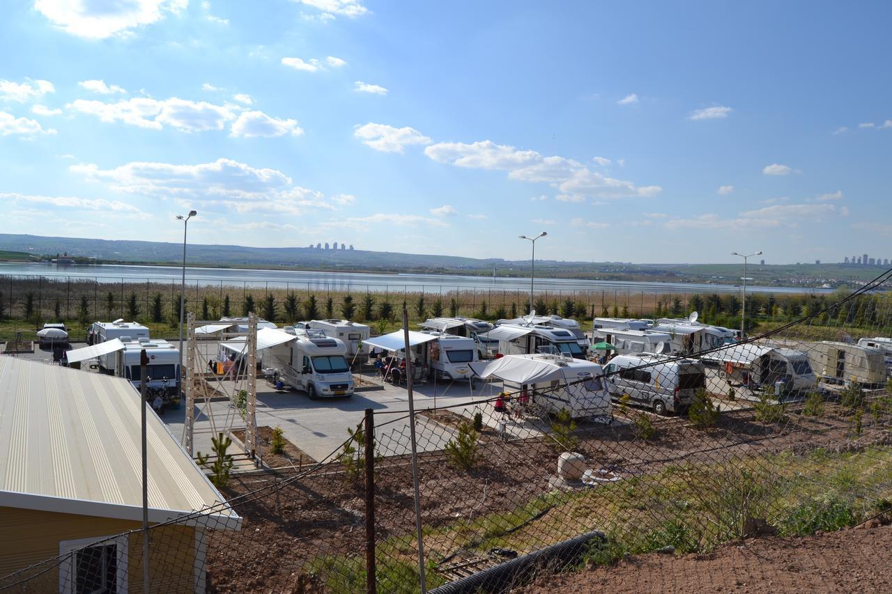 Ulasan Hotel Caravan Camping Ankara Exterior foto